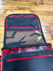 Red rum python Crossbody - Astratton