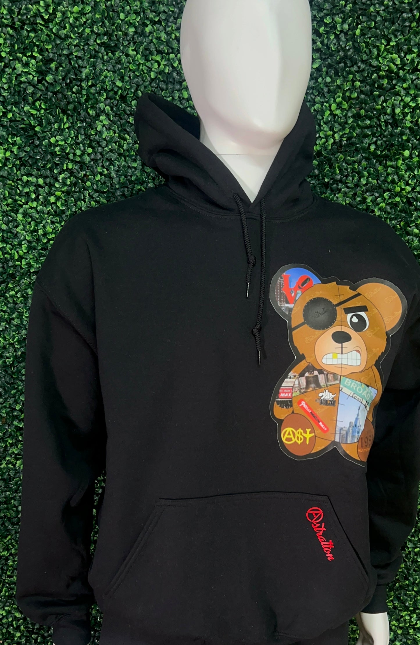 Black bear hoodie