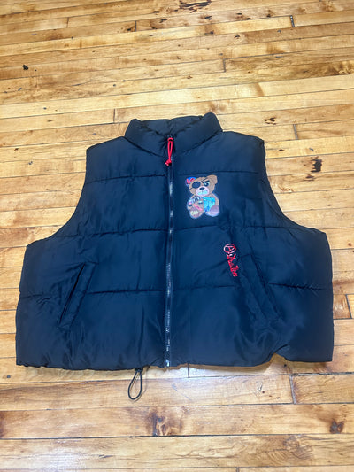 Black polar vest - Astratton