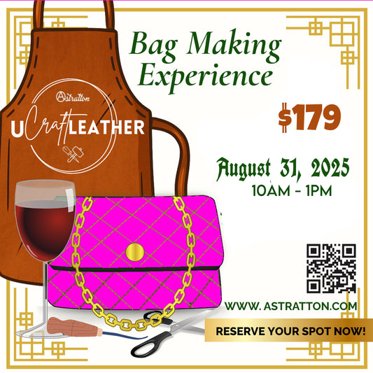UCraft LEATHER (bag making experience)